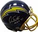 Dan Fouts Autographed San Diego Chargers Mini Football Helmet with 