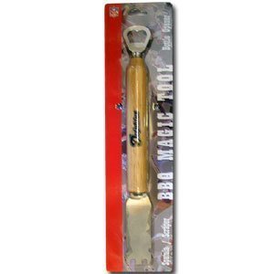 Miami Dolphins 3-in-1 Barbecue (BBQ) Tool - Scraper Spatula Bottle Opener - NFL Football Fan Shop Sports Team Merchandise
