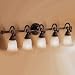 Kichler Larissa Bathroom & Vanity 4 or More Bulbs Tannery Bronze