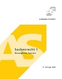 Sachenrecht 1: Bewegliche Sachen