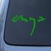 Search : ENYA - Vinyl Car Decal Sticker #A1598 | Vinyl Color: Green