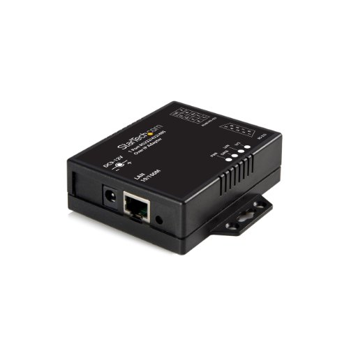 StarTech NETRS2321E 1 Port RS-232/422/485 Serial over IP Ethernet Device Server