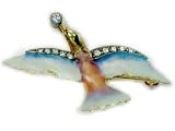 BIRD PIN PENDANT