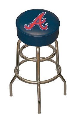 MLB Atlanta Braves Bar Stool
