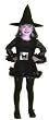 Adorable Witch Costume WITH HAT for Toddlers
