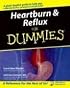 Heartburn & Reflux For Dummies (For Dummies (Health & Fitness))
