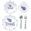 Tennessee Titans 5 Piece Children's Dinner Set - Football Sports Merchandise