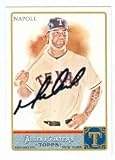 Mike Napoli Autographed/Hand Signed Baseball Card (Texas Rangers) 2011 Topps Allen & Ginter's #183