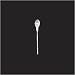 Fancy Sterling Silver Handled Mother of Pearl Caviar Serving Spoon - 6 inches