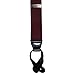 CTM® Mens Elastic Button End Dress Suspenders (Tall Available)