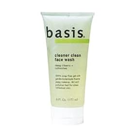 Basis Cleaner Clean Face Wash Deep Cleans + Refreshes Facial Cleansing Gels