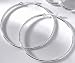 Jewelry : Signature Tarnish Free Large Hoops STERLING SILVER