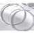 Signature Tarnish Free Large Hoops STERLING SILVER