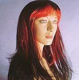 Garland Costume Wig... Vampire Woman In Red And Black Streaks # cw103 BK/RD