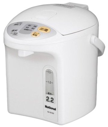 National マイコン沸騰ジャーポット（NC-EHシリーズ）（2.2L) ホワイト NC-EH22-W