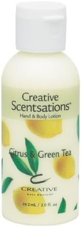 Creative Scentsations Citrus & Green Tea Lotion 2.0 Oz