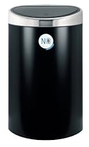 Brabantia Touch Bin 40litre Matt Black Fingerproof