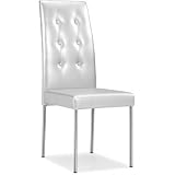 Tuft Dining Chair Silver