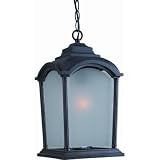 Artcraft Lighting AC8105BK Hartford Outdoor Small Chain Pendant Light, Black