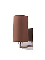 Minimal Lights Lámpara De Pared Zeyna Marrón/Metal Oscuro