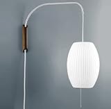 George Nelson Bubble Lamps Bubble Cigar Wall Sconce