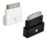 Cosmos Black , White Dock Extender 30-Pin Converter for iPhone 4 4S, iPod ,iPad 2 3(The new iPad) , Free Cosmos Cable Tie