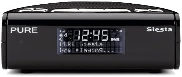 PURE Siesta, DAB/FM Clock Radio - Black