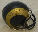 Sam Bradford Autographed/Hand Signed St Louis Rams Mini Helmet