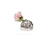 Small Aluminum Rock Flower Vase