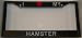 Black Plastic I Love My Hamster Frame Black Plastic I Love My Hamster Frame