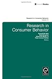 Research in consumer behavior