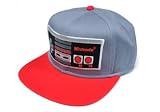 Nintendo Controller Red/Grey Mens Snapback