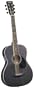 Saga 34 Inch One Man Band Acoustic Guitar with On Board Electronic Accompaniment, Black