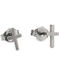 Dogeared "Charmed" Charmed Cross Earring Studs