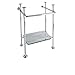 Rohl RW2231APC Wash Stand with Glass Shelf, Polished Chrome by Rohl