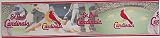MLB St. Louis Cardinals Baseball Wallpaper Border