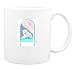 Mug with chow, dog, window