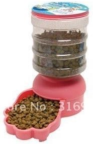 Pet Dog Cat Automatic Food Dispenser Dish Bowl Feeder, Capacity 2l