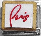 Clearly Charming Paris in Red Italian Charm