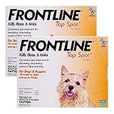 Frontline Top Spot Up to 22-lbs 12 Dose ( yellow) (Twelve Dose (12-applications))