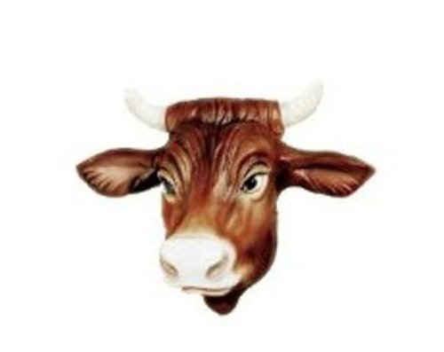 Imagen principal de Cesar - Careta para disfraz de vaca (cualquier edad)