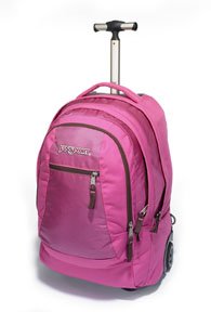 JanSport Driver 8, wheeled Laptop 15" Bag (Pink Daiquiri)