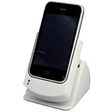 Apple iPhone 3GS USB Sync & Charge Rotation Cradle (w/ AC Charger) (White)