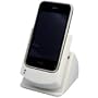 Oriongadgets USB Sync & Charge Rotation Cradle (w/ AC Charger) for Apple iPhone 3GS (White)