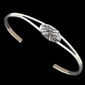 Earth Song Diamond Cut Bracelet - Dragonfly - Earth Song Diamond Cut Bracelet - Dragonfly