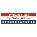 Welcome Home Military Banner