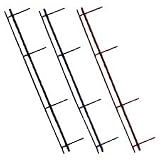 Electric/Desktop VeloBinder Binding Strips, 4 Posts, Black, 25/Pack GBC9741630