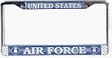 US Air Force Chrome Frame
