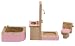 Dolls House Emporium PINK BATHROOM
