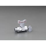 エスコ Rc3/4"xG3/4"逆止弁付ボールバルブ EA425A-6